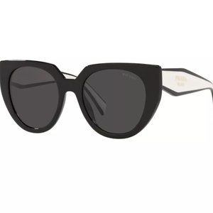 PRADA Women's Low Bridge Fit Sunglasses, PR 14WSF